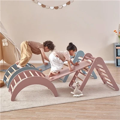 Struttura da arrampicata in 3 pezzi per bambini