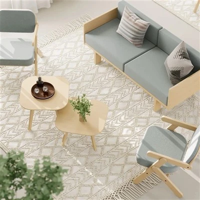 Design del divano in legno